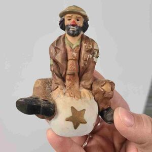 Emmett Kelly Jr. Small Figurine by Flambro